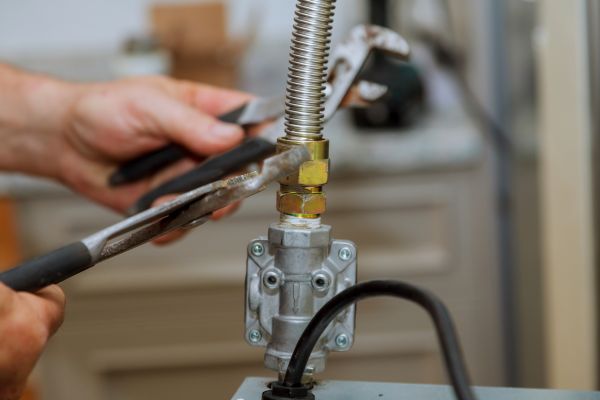 Flexible Gas Line Installation in Knoxville